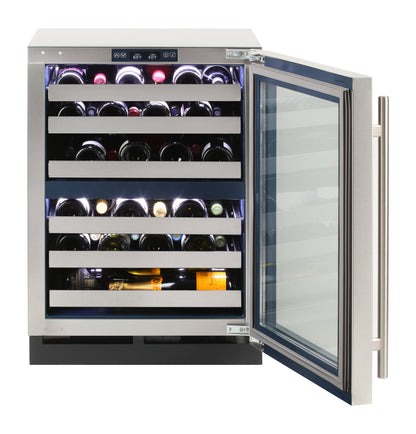 Sapphire 43 Bottle Dual Zone Freestanding/Built-In Wine Refrigerator