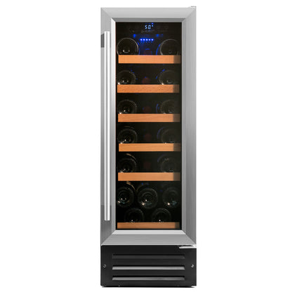 Smith & Hanks 19 Bottle Single Zone Freestanding/Built-In Wine Refrigerator