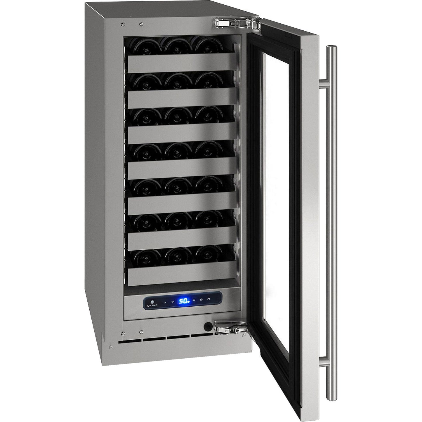 U-Line 28 Bottle Single Zone Freestanding/Built-In Wine Refrigerator