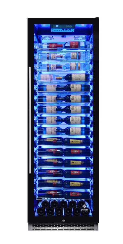 Vinotemp 141 Bottle Single Zone Freestanding/Built-In Wine Refrigerator