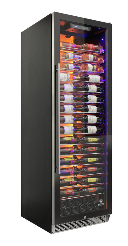 Vinotemp 141 Bottle Single Zone Freestanding/Built-In Wine Refrigerator